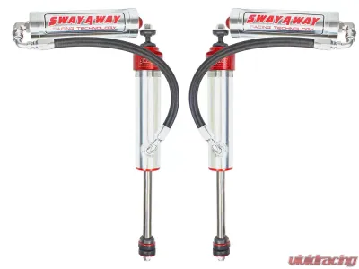 aFe Power Control Sway-A-Way 2.5" Front Shock Kit w/ Remote Reservoir Nissan Patrol L6 4.5L|4.8L 1997-2021 - 201-5600-05