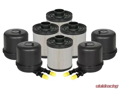 aFe Power Pro GUARD D2 Fuel Filter (4 Pack) Ford Diesel Trucks 2011-2021 V8-6.7L (td) - 44-FF014-MB