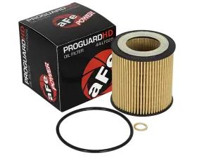 aFe Power Pro GUARD HD Oil Filter Cartridge: 2.95in OD x 2.95in HT