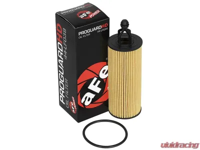 aFe Power Pro GUARD HD Oil Filter Cartridge: 2in OD x 2in HT Jeep Wrangler 2014-2018 | Jeep Gladiator 2020-2021 - 44-LF039