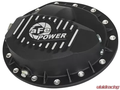 aFe Power Rear Differential Cover, Machined Fins; Pro Series GM Trucks 99-13 V8 (9.5-14 Bolt) - 46-70372