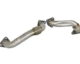 aFe Power Twisted Steel Headers, Up-Pipes GM Diesel Trucks 01-04 V8-6.6L (td) LB7