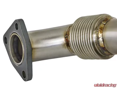 AFE Power Twisted Steel Headers Up-Pipes for 2001-2004 GM Diesel V8 6.6L LB7 - 48-34009