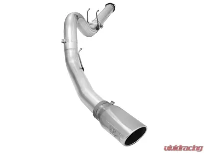 aFe Power ATLAS 5" Aluminized Steel DPF-Back Exhaust System Ford Diesel Trucks 15-16 V8-6.7L (td) - 49-03064-P