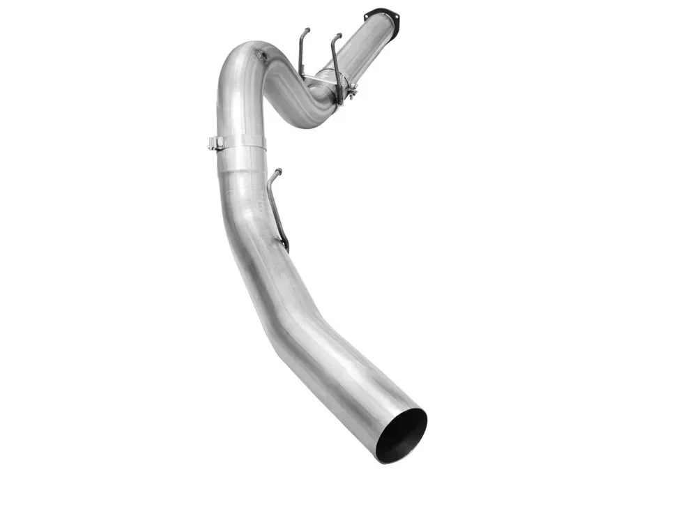 aFe Power ATLAS 5" Aluminized Steel DPF-Back Exhaust System Ford Diesel Trucks 15-16 V8-6.7L (td) - 49-03064