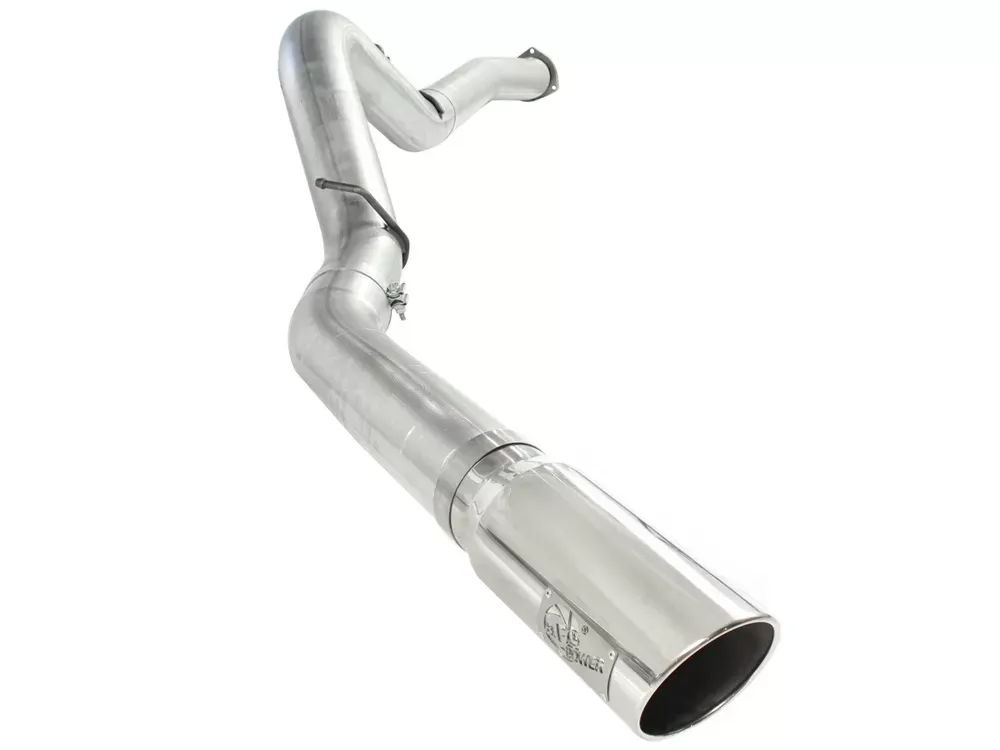 aFe Power ATLAS 5" Aluminized Steel DPF-Back Exhaust System GM Diesel Trucks 07.5-10 V8-6.6L (td) LMM - 49-04040-P