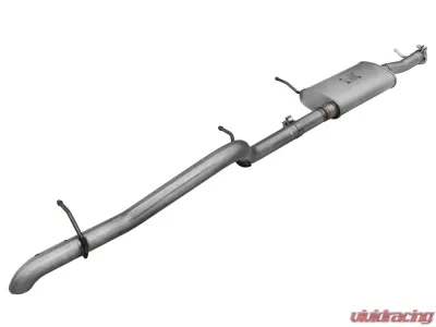 aFe Power Scorpion 2-1/2" Aluminized Steel Catback Exhaust System Jeep Wrangler (JK) Unlimited 07-17 V6-3.8L/3.6L (4-Door) - 49-08040