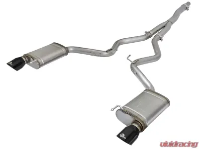 aFe Power Mach Force-Xp 3" to 2-1/2" 304 Stainless Steel Catback Exhaust System Ford Mustang EcoBoost 2015-2022 I4-2.3L (t) - 49-33084-B