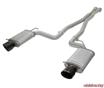 aFe Power Mach Force-Xp 3" 304 Stainless Steel Catback Exhaust System Cadillac CTS-V 09-15 V8-6.2L (sc) - 49-34063-B