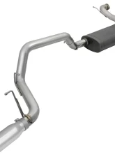 aFe Power Mach Force-Xp 3" 304 Stainless Steel Catback Exhaust System with Polished Tips Nissan | Infiniti V8-5.6L 2010-2024                                     - 49-36114-P - Image 2