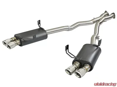 aFe Power Mach Force-Xp 2-1/2" 304 Stainless Steel Catback Exhaust System BMW Z4 M (E85/E86) 05-08 L6-3.2L (S54) - 49-36339-P
