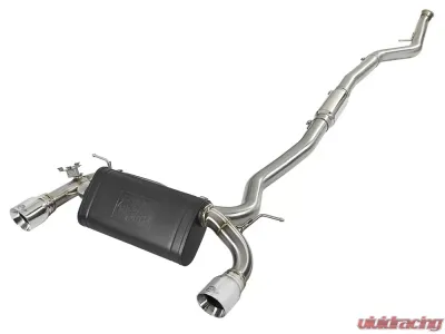 aFe Power Mach Force-Xp 3" to 2-1/2" 304 Stainless Steel Catback Exhaust System BMW 335i (F30) 12-15 L6-3.0L (t) N55 - 49-36340-P