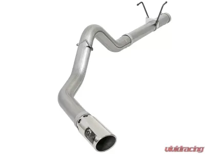 aFe Power Large Bore-HD 4" 409 Stainless Steel DPF-Back Exhaust System Dodge/RAM Diesel Trucks 07.5-12 L6-6.7L (td) - 49-42006-P