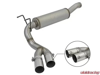aFe Power Rebel Series 3-1/2" 409 Stainless Steel Catback Exhaust System RAM 2500/3500 14-18 V8-6.4L HEMI - 49-42057-P