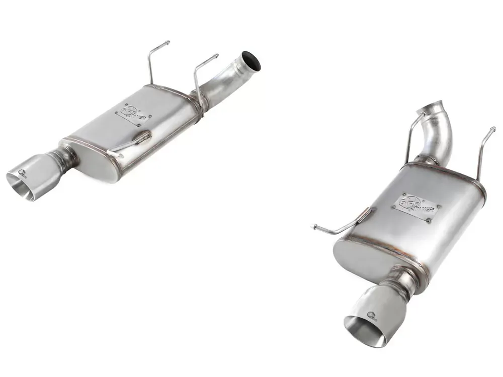 aFe Power Mach Force-Xp 3" 409 Stainless Steel Axle-Back Exhaust System Ford Mustang GT 11-14 V8-5.0L - 49-43052-P