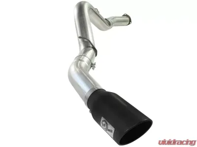 aFe Power Large Bore-HD 5" 409 Stainless Steel DPF-Back Exhaust System GM Diesel Trucks 07.5-10 V8-6.6L (td) LMM - 49-44040-B