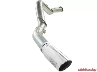 aFe Power Large Bore-HD 5" 409 Stainless Steel DPF-Back Exhaust System GM Diesel Trucks 07.5-10 V8-6.6L (td) LMM - 49-44040-P