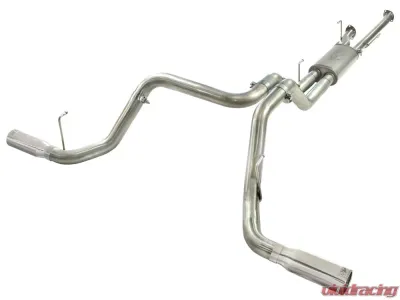 aFe Power Mach Force-Xp 2-1/2" to 3" 409 Stainless Steel Catback Exhaust System Toyota Tundra 10-18 V8-5.7L - 49-46014-P