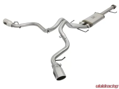 aFe Power Mach Force-Xp 3" to 2-1/2" Stainless Steel Catback Exhaust System Toyota FJ Cruiser 07-17 V6-4.0L - 49-46029-P