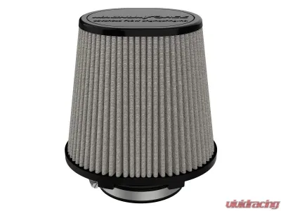 aFe Power Magnum FORCE Intake Replacement Air Filter with Pro DRY S Media (4")F x (7 -3/4 x 6 1/2")B x (5 -3/4 x 4 -3/4")T x (7")H - 21-90113