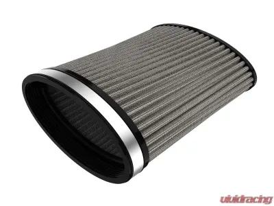 aFe Power Magnum FORCE Intake Replacement Air Filter with Pro DRY S Media (6-1/2 x 3 1/4")F x (7 x 3 -3/4")B x (7 x 3")T x (7 1/2")H - 21-90116