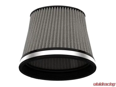 aFe Power Magnum FORCE Intake Replacement Air Filter with Pro DRY S Media (6-1/2 x 3 1/4")F x (7 x 3 -3/4")B x (7 x 3")T x (7 1/2")H - 21-90116
