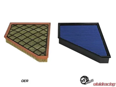 aFe Power Magnum FLOW OE Replacement Air Filter with Pro 5R Media GM Compact SUVs 2017-2020 - 30-10297
