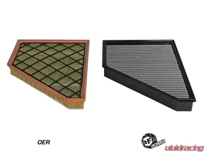aFe Power Magnum FLOW OE Replacement Air Filter with Pro DRY S Media GM Compact SUVs 2017-2020 - 31-10297