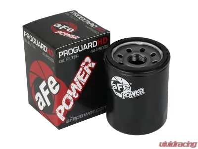 aFe Power Pro GUARD HD Oil Filter 4 Pack for Polaris ATV/UTV 2002-2019, High Flow Filtration - 44-PS002-MB