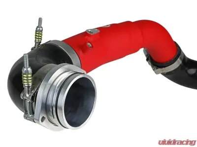 aFe Power Bladerunner 2.5" Aluminum Hot Charge Pipe (Red) Toyota GR Supra A90 L6 3.0L 2020-2024 - 46-20398-R