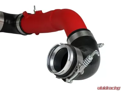 aFe Power Bladerunner 2.5" Aluminum Hot Charge Pipe (Red) Toyota GR Supra A90 L6 3.0L 2020-2024 - 46-20398-R