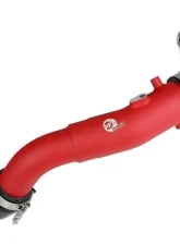 aFe Power Bladerunner 2.5" Aluminum Hot Charge Pipe (Red) Toyota GR Supra A90 L6 3.0L 2020-2024                                     - 46-20398-R - Image 6