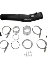 aFe Power Bladerunner 2.5" - 3" Aluminum Hot Charge Pipe (Black) BMW G29 Z4 B58 L6 3.0L 2020-2021                                     - 46-20408-B - Image 2