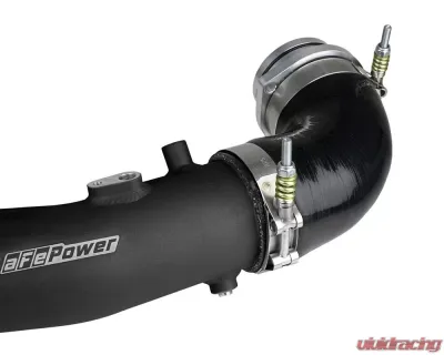 aFe Power Bladerunner 2.5" - 3" Aluminum Hot Charge Pipe (Black) BMW G29 Z4 B58 L6 3.0L 2020-2021 - 46-20408-B