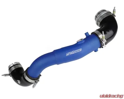 aFe Power Bladerunner 2.5" - 3" Aluminum Hot Charge Pipe (Blue) BMW G29 Z4 B58 L6 3.0L 2020-2021 - 46-20408-L
