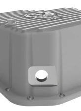 aFe Power Street Series Engine Oil Pan Raw with Machined Fins GM Diesel Trucks 2001-2010                                     - 46-71070A - Image 4
