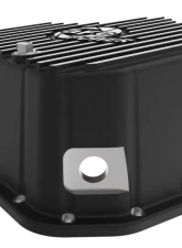 aFe Power Pro Series Engine Oil Pan Black with Machined Fins GM Diesel Trucks 2011-2016                                     - 46-71080B - Image 4