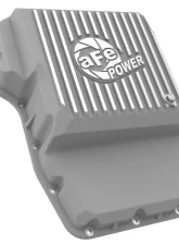 aFe Power Transmission Pan Raw with Machined Fins RAM Diesel Trucks 2013-2019                                     - 46-71160A - Image 2