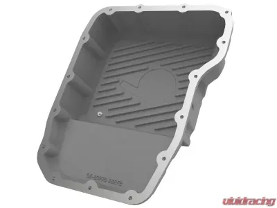 aFe Power Transmission Pan Raw with Machined Fins RAM Diesel Trucks 2013-2019 - 46-71160A