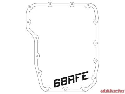 aFe Power Transmission Pan Raw with Machined Fins RAM Diesel Trucks 2013-2019 - 46-71160A
