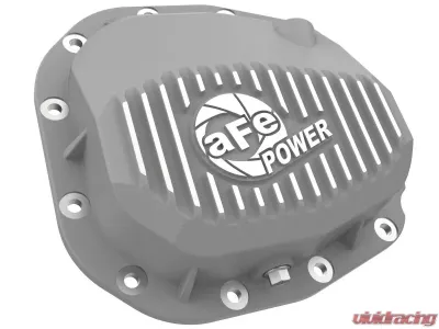 aFe Power Street Series Rear Differential Cover Raw with Machined Fins (Super 8.8 axle) Ford F-150 2015-2019 - 46-71180A