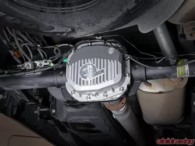 aFe Power Street Series Rear Differential Cover Raw with Machined Fins (Super 8.8 axle) Ford F-150 2015-2019 - 46-71180A