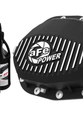 aFe Power Pro Series Differential Cover Black with Machined Fins & Gear Oil (Super 8.8 axle) Ford F-150 2015-2019                                     - 46-71181B - Image 6