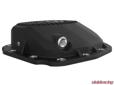 aFe Power Pro Series Differential Cover Black with Machined Fins & Gear Oil (Super 8.8 axle) Ford F-150 2015-2019 - 46-71181B