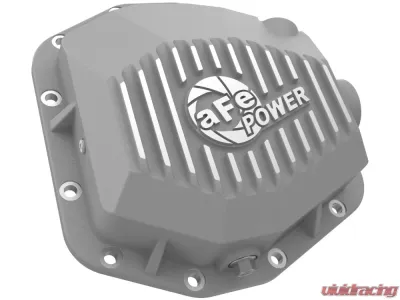 aFe Power Street Series Dana M220 Rear Differential Cover Raw w/ Machined Fins Jeep Gladiator (JT) 2020-2023 V6-3.6L - 46-71190A