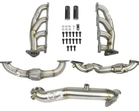 aFe Power Twisted Steel 304 Stainless Steel Race Series Performance Package GM Diesel Trucks 2015-2016