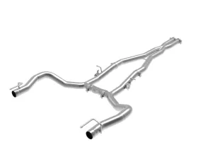 aFe Power Mach Force-Xp 3 IN 304 Stainless Steel Catback Exhaust System w/o Muffler