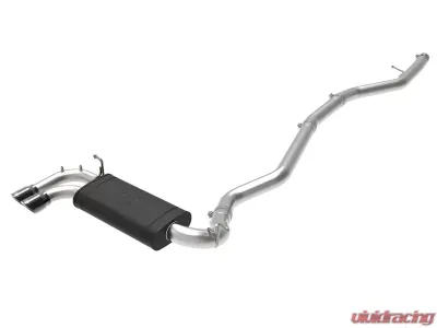 aFe Power Mach Force-XP 2-1/2" 304 Stainless Steel Catback Exhaust System w/Black Tips BMW 228i (F22 | 23) 2014-2016 - 49-36345-B