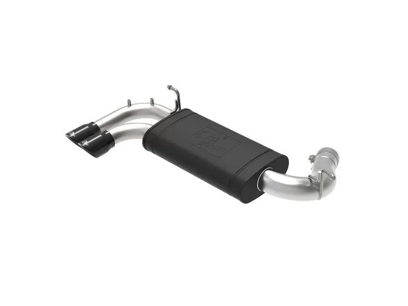 aFe Power Mach Force-XP 2-1/2" 304 Stainless Steel Axle-Back Exhaust System with Black Tips BMW 228i (F22 | 23) 2014-2016 - 49-36346-B
