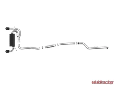 aFe Power Mach Force-Xp 3" - 2 1/2" 304 Stainless Steel Catback Exhaust System BMW F22 | F23 M235i N55 L6 3.0L 14-16 - 49-36347-B